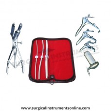 Hegar uterine dilator 3 pieces set,3-4, 5-6, 11-12, mathieu, grave 3pcs, collin large